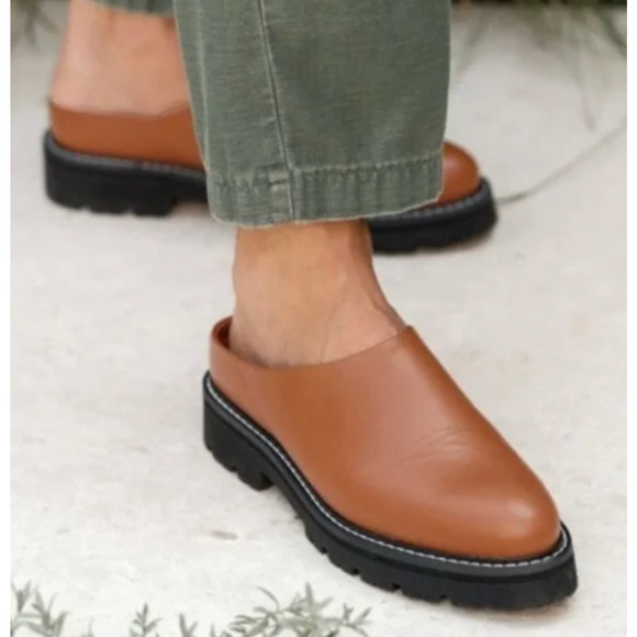 Jenni Kayne Shoes - NEW Jenni Kayne Leather Lug Mule Canyon Size 41